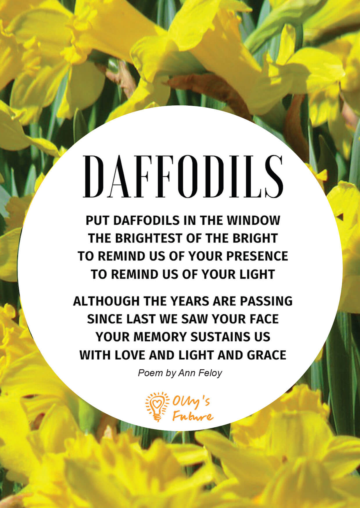 Ollys Future Daffodils Generic Flyer A6 – January 2023 ELLA 1 1 